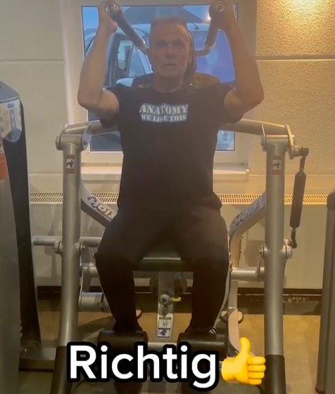 Bachmuskel-training